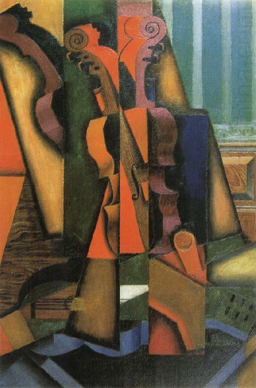 Juan Gris Fiddle and Guitar china oil painting image